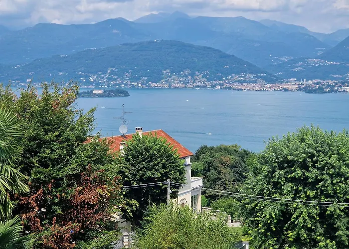 Rifugio Del - E Vista A Stresa! Vendégház Stresa